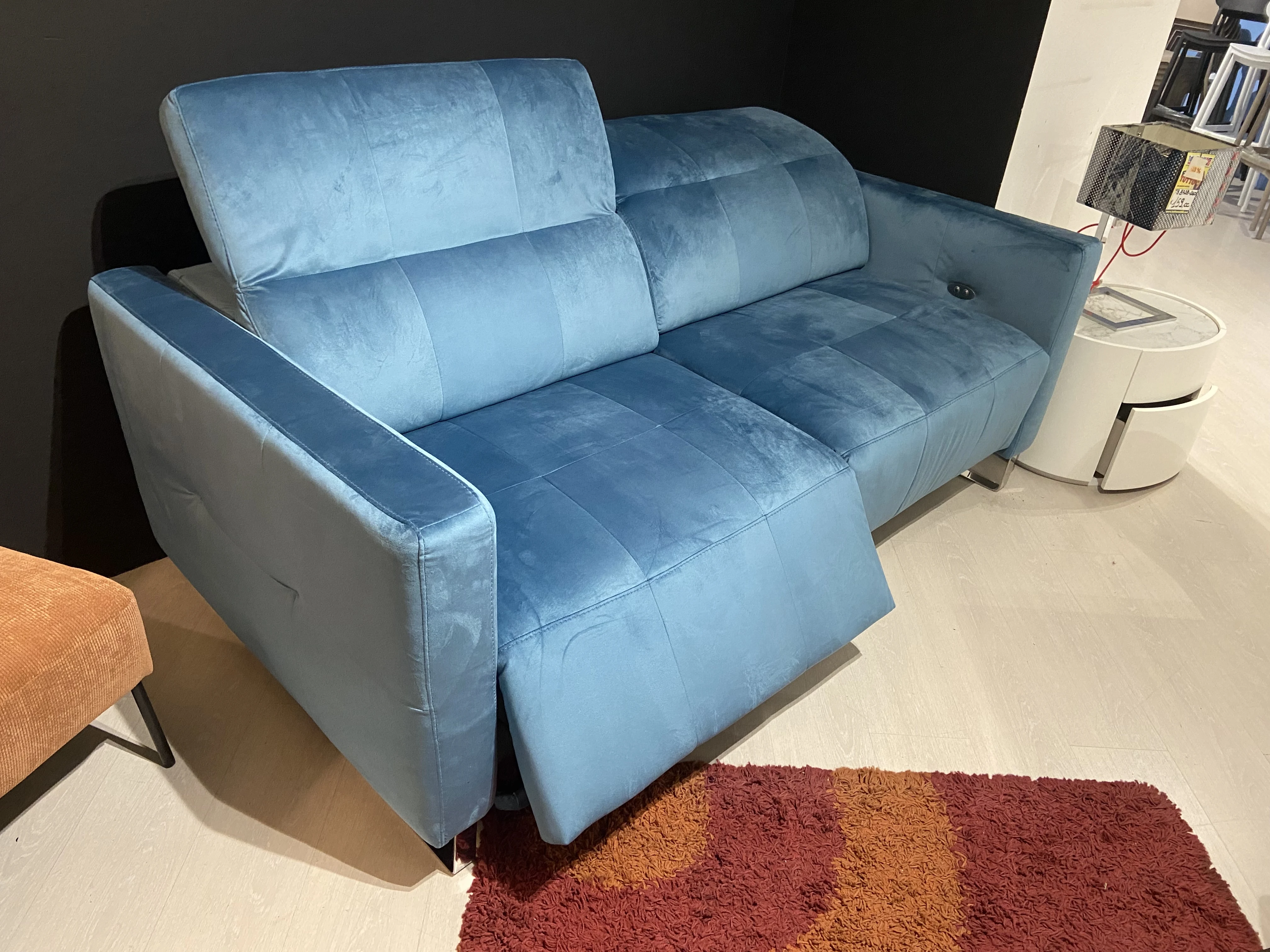 Divano Zen con doppio recliner